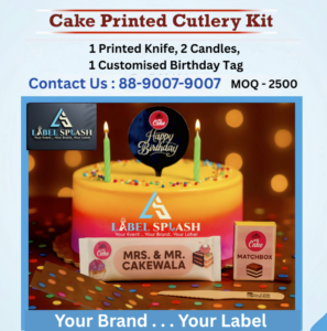 Customized Cutlery Kit For Restaurants , Bakeries & Cake Shops